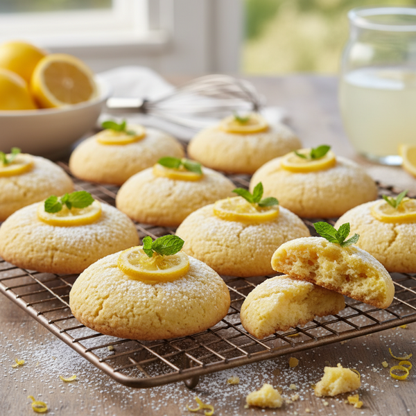 Lemon Delight Sugar Cookies recipe