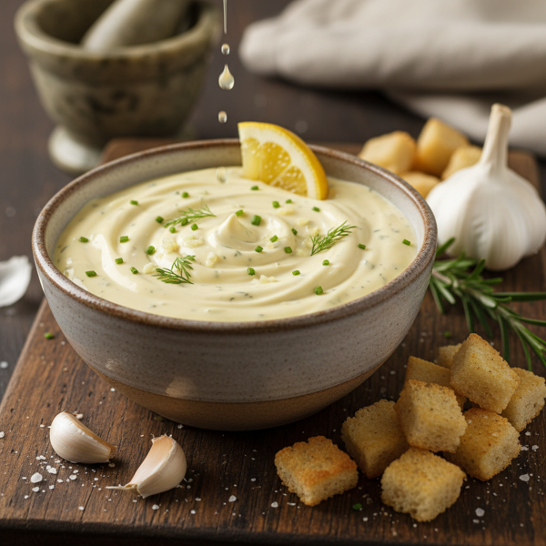 Lemon Garlic Aioli recipe
