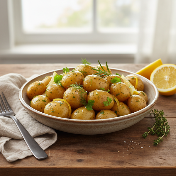 Lemon Herb-Infused New Potatoes recipe