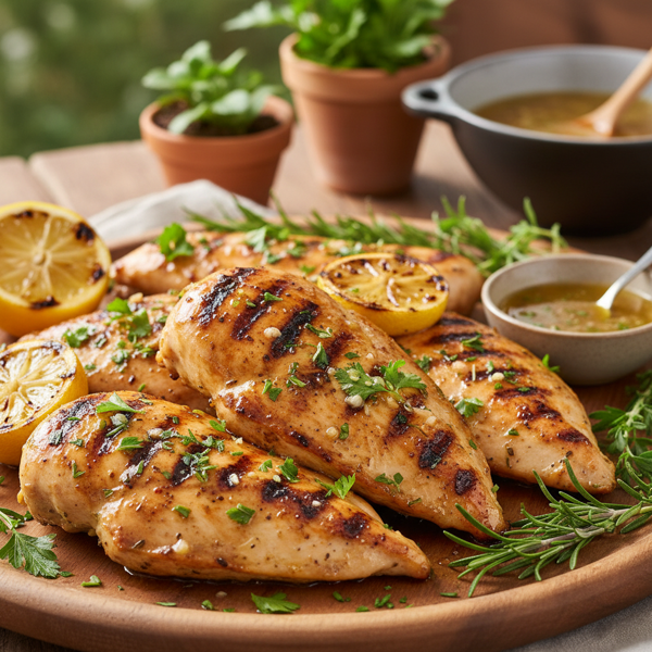 Lemon Herb Grilled Chicken Delight recipe