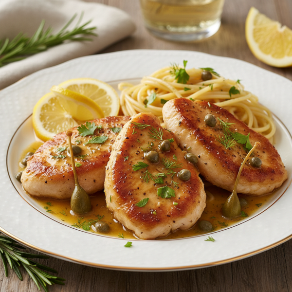 Lemon Herb Piccata Delight recipe