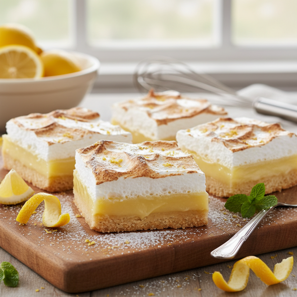 Lemon Meringue Dream Bars recipe