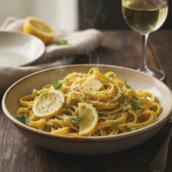 Lemon Pepper Pasta Delight recipe