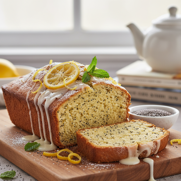 Lemon Poppy & Chia Power Loaf recipe