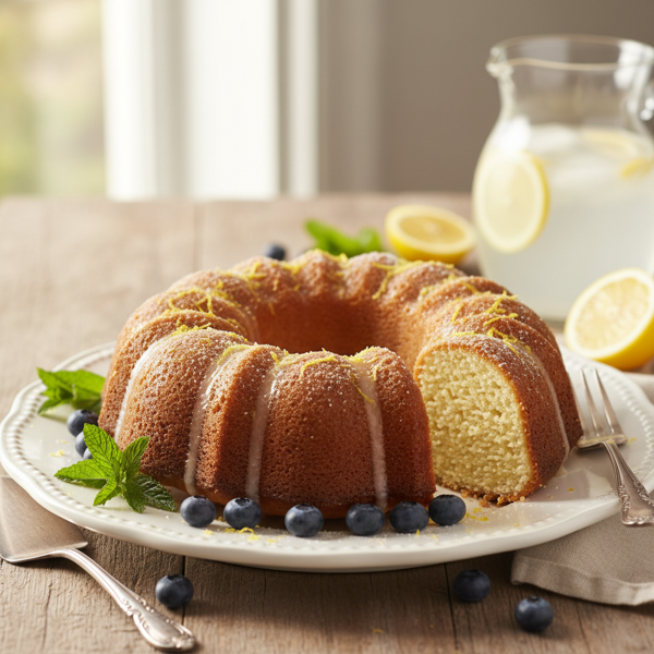 Lemon Zest Bundt Cake Delight recipe