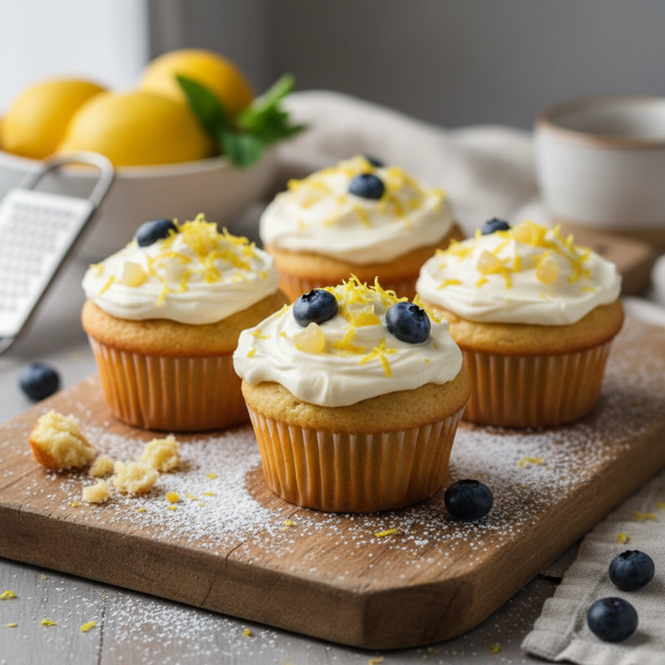 Lemon Zest Delight Muffins recipe