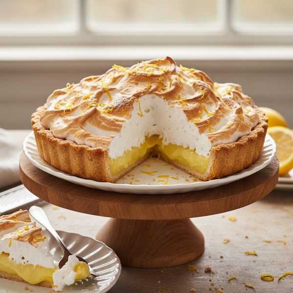Lemon Zest Supreme Meringue Pie recipe