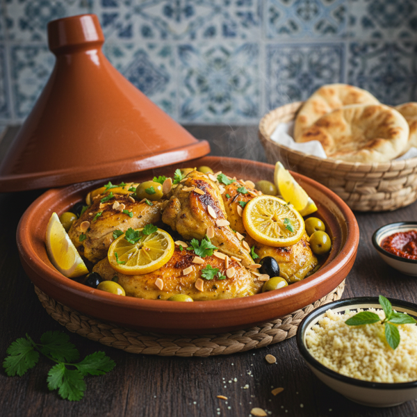 Lemon & Olive Moroccan Chicken Delight recipe