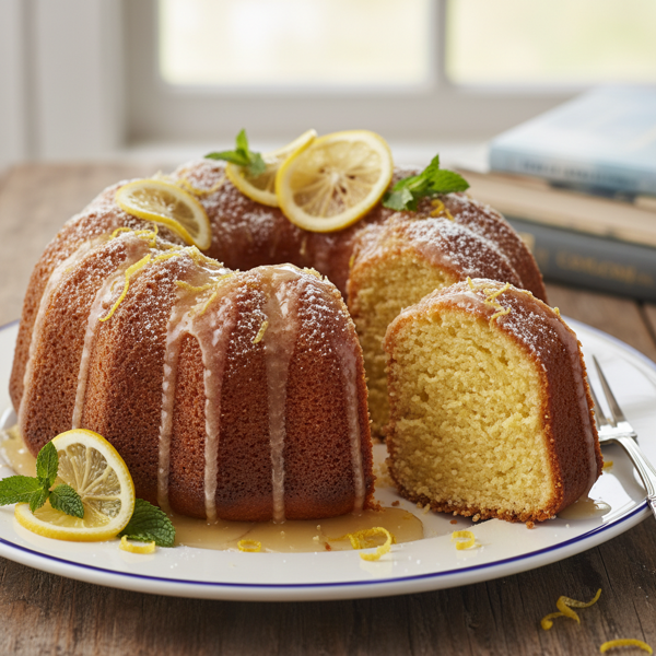 Lemony Delight Pound Cake recipe