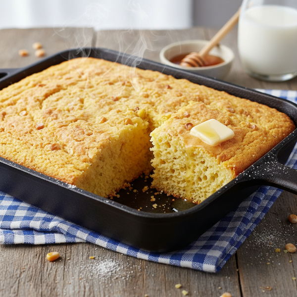 Light & Fluffy Cornbread recipe