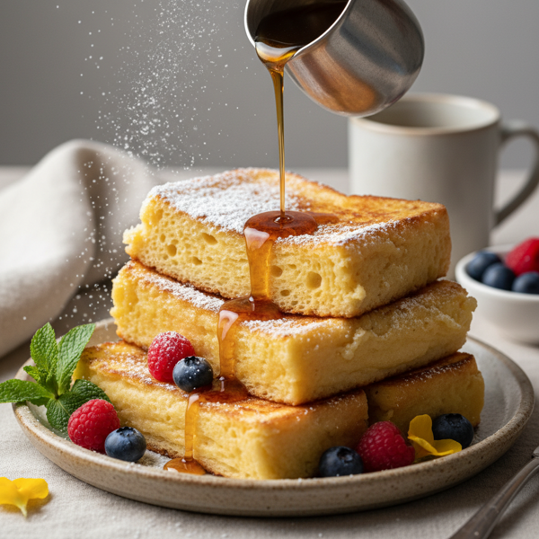 Light & Fluffy Egg-White French Toast recipe