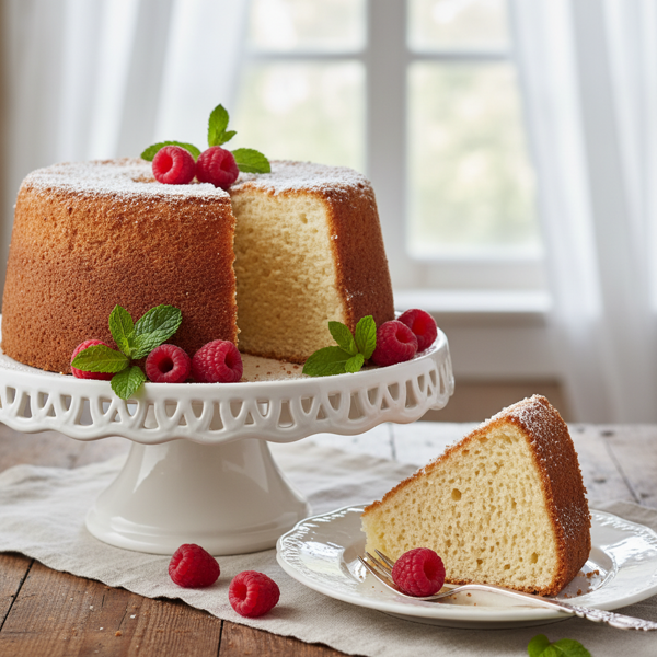 Light & Fluffy Gluten-Free Angel Food Cake recipe