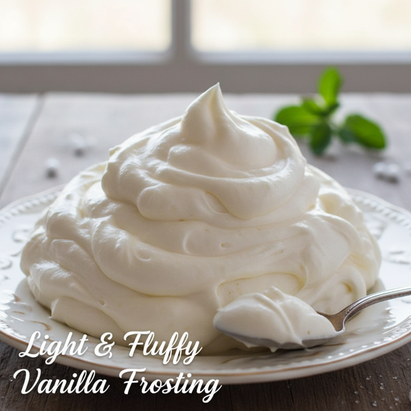 Light & Fluffy Vanilla Frosting recipe