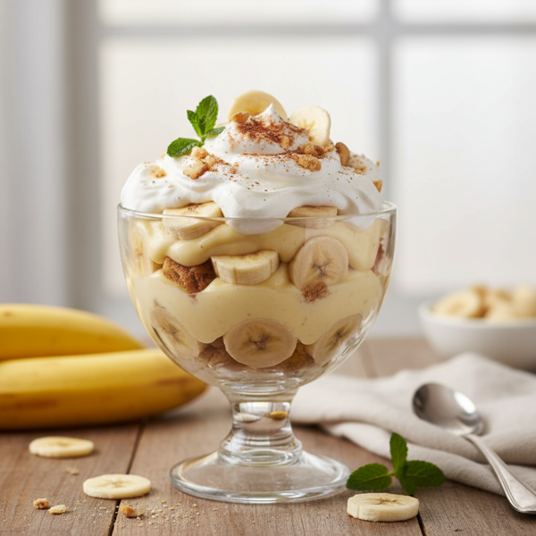 Light & Luscious Banana Pudding Delight recipe