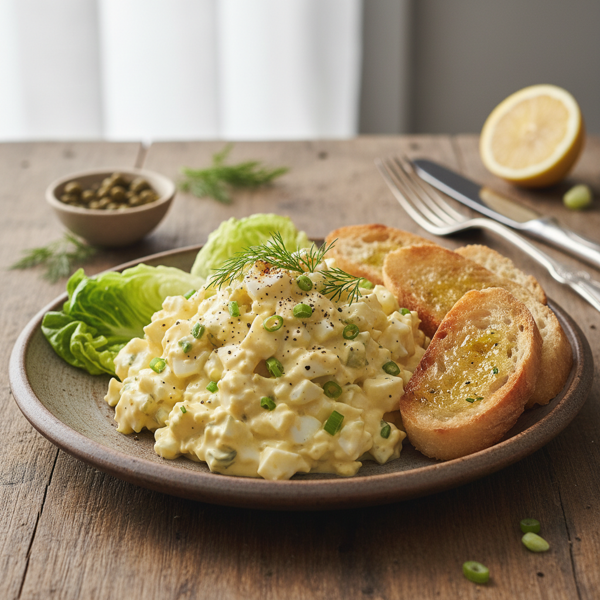 Light and Creamy Egg Salad Delight recipe