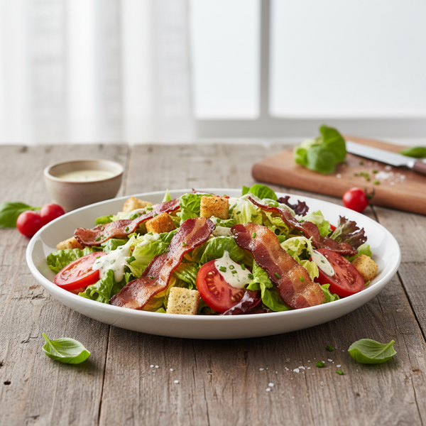 Light and Crisp BLT Salad recipe