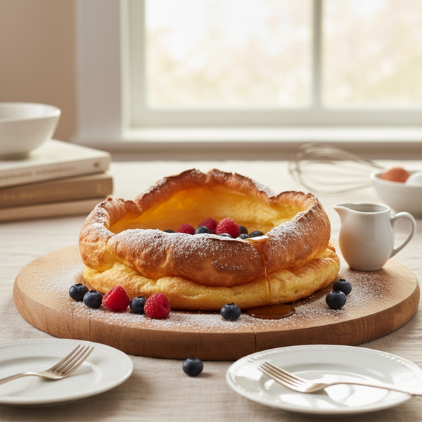 Light and Fluffy Dutch Baby Pancake recipe