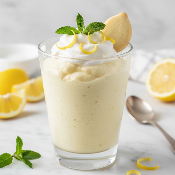 Light and Luscious Lemon Mousse recipe