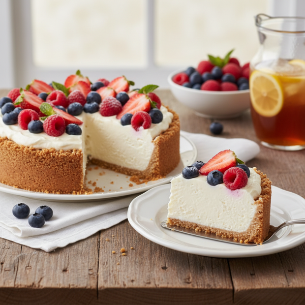 Light and Luscious Yogurt Pie recipe