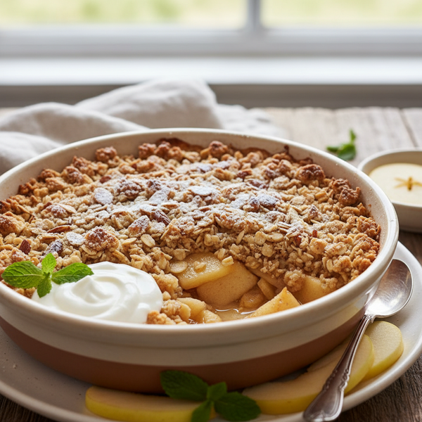 Light and Wholesome Apple Crisp Delight recipe