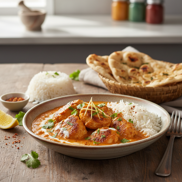 Lightened-Up Indian Butter Chicken recipe