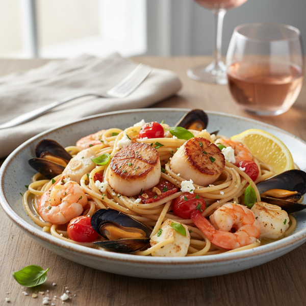 Lightened-Up Seafood Portofino Delight recipe