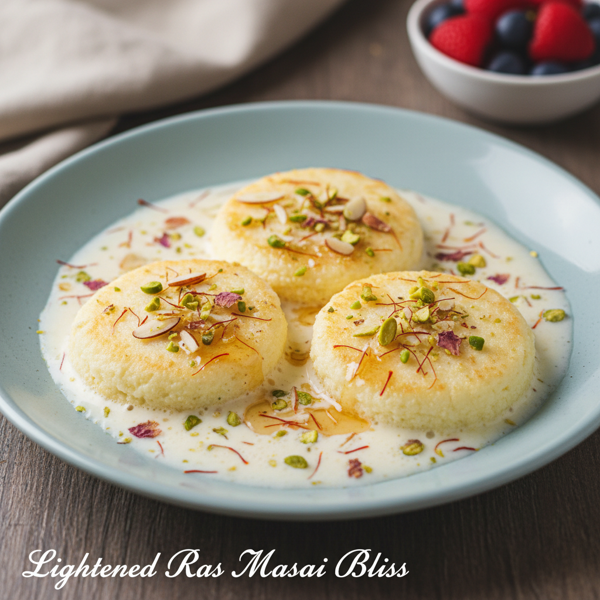Lightened Ras Malai Bliss recipe