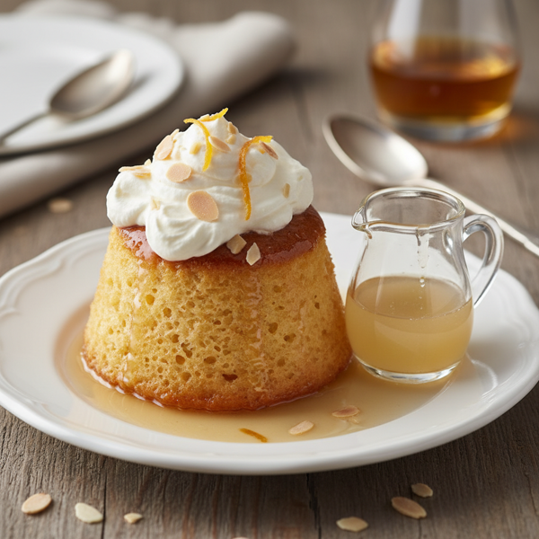Lightened Rum Baba recipe