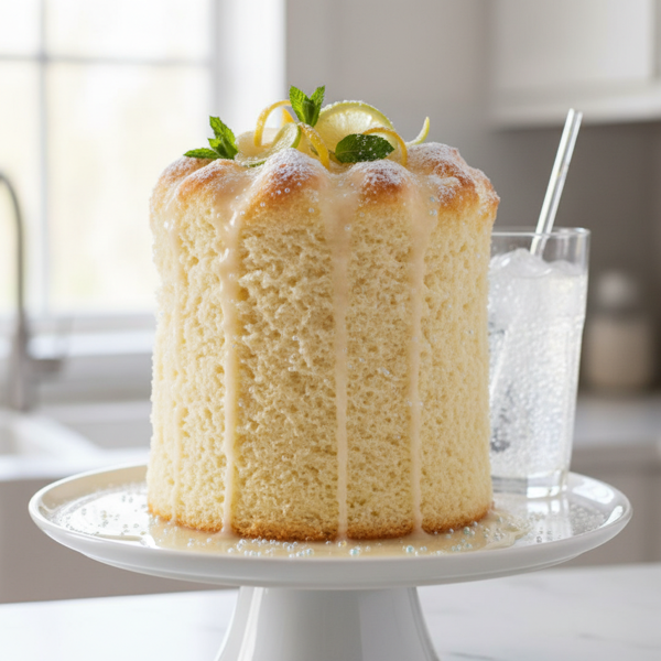 Lighter-Than-Air Diet Soda Cake recipe