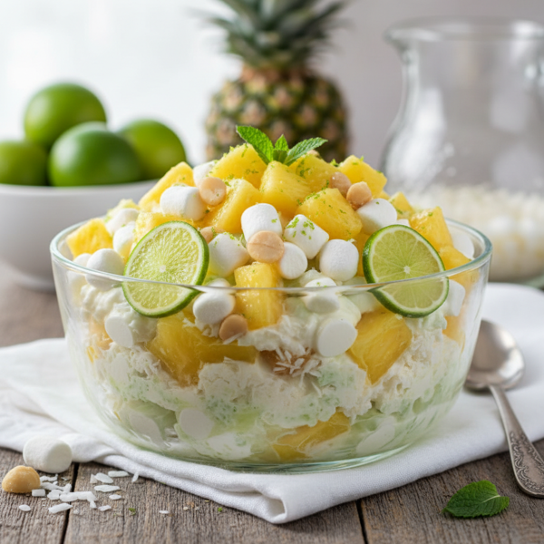 Lime Pineapple Delight Salad recipe