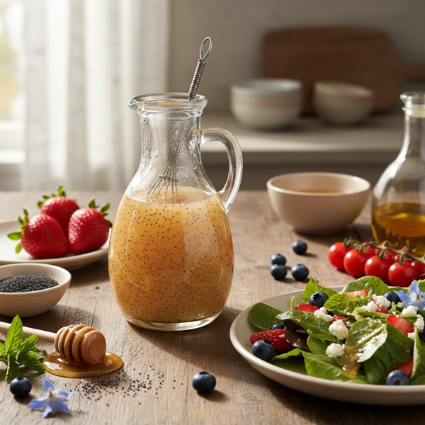 Lively Poppy Seed Vinaigrette recipe