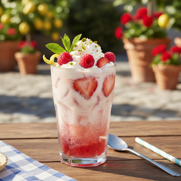Lively Summer Italian Cream Soda recipe