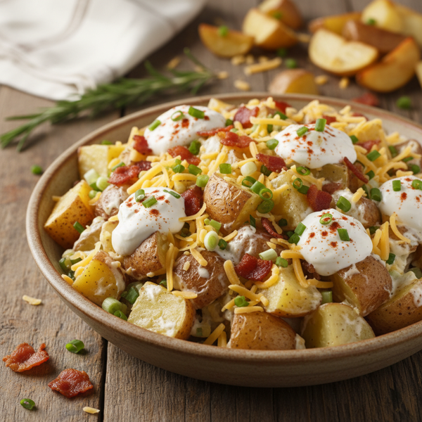 Loaded Baked Potato Salad recipe
