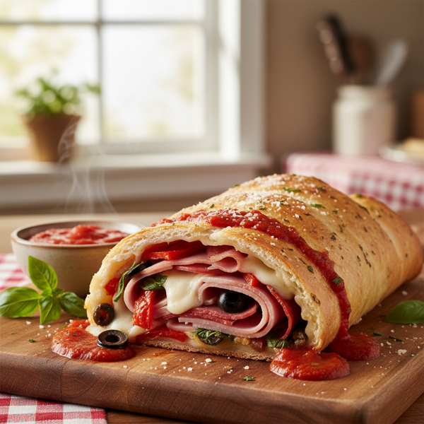 Loaded Italian Stromboli recipe