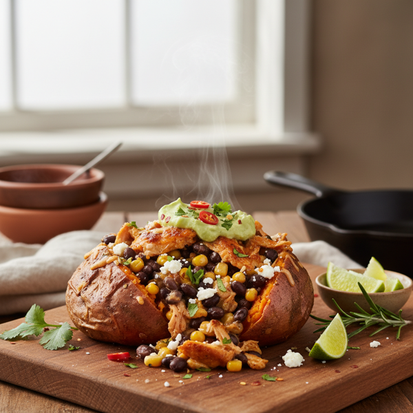 Loaded Sweet Potato Delight recipe