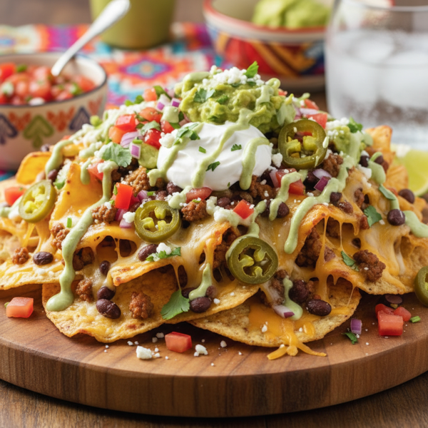Loaded Tex-Mex Nachos recipe