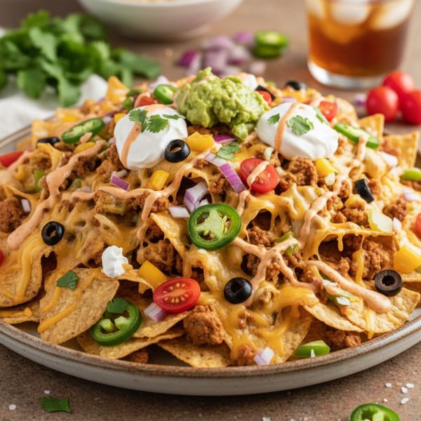 Loaded Turkey Nachos Supreme recipe