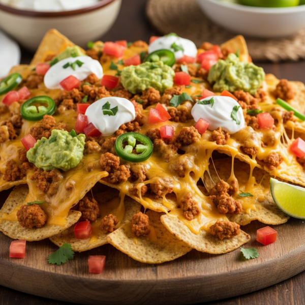 Loaded Turkey Taco Nachos recipe