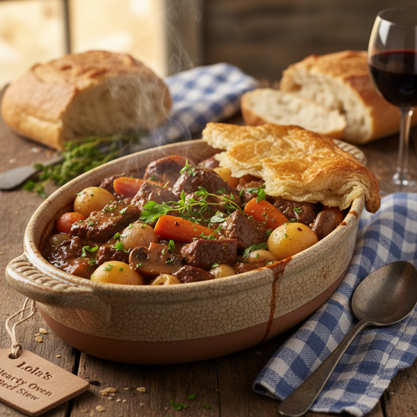 Lola's Hearty Oven Beef Stew recipe