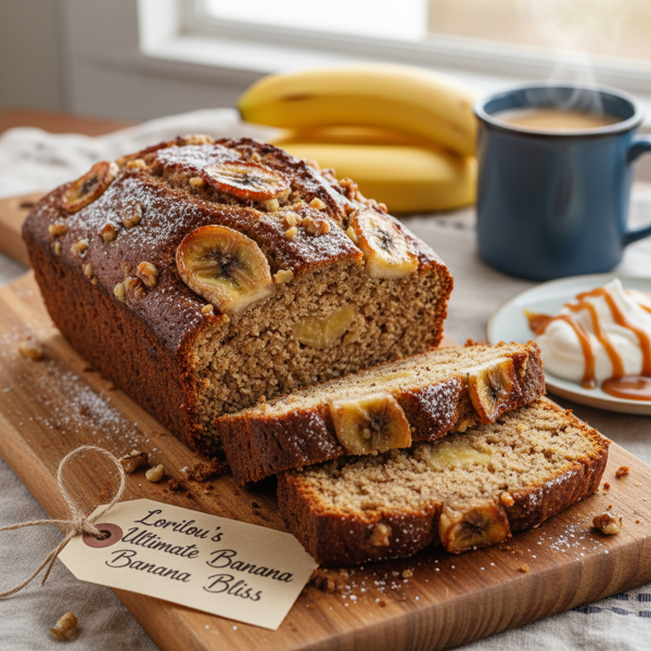 Lorilou's Ultimate Banana Bread Bliss recipe