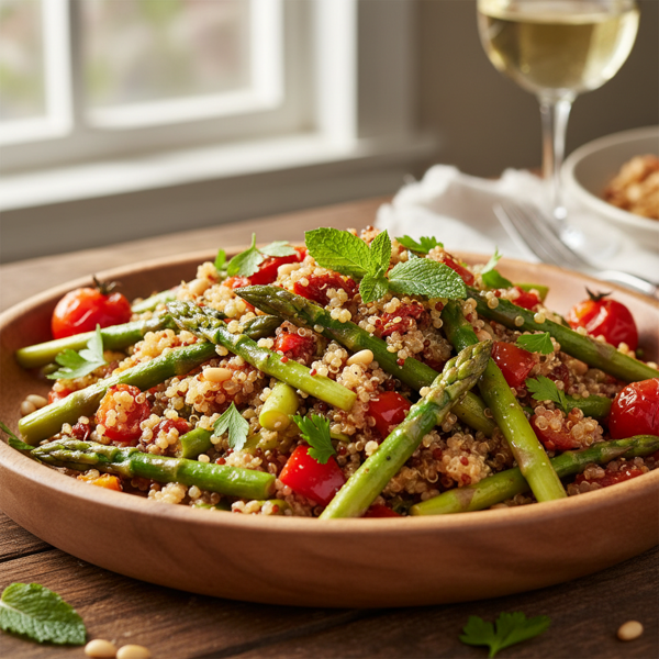 Luminous Quinoa & Asparagus Medley recipe