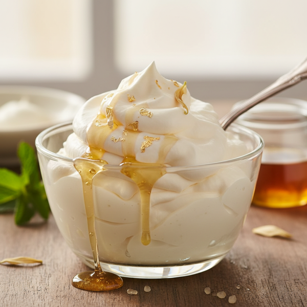 Luscious Agave Sweetened Whipped Cream recipe