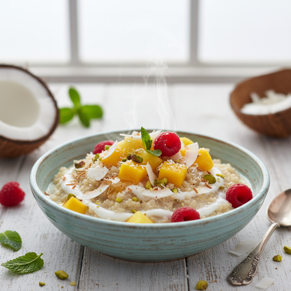 Luscious Coconut Quinoa Delight recipe