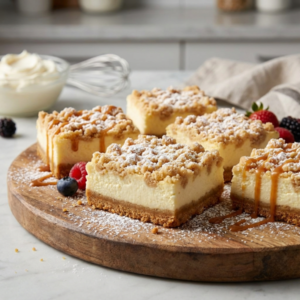 Luscious Cream Cheese Dream Bars recipe