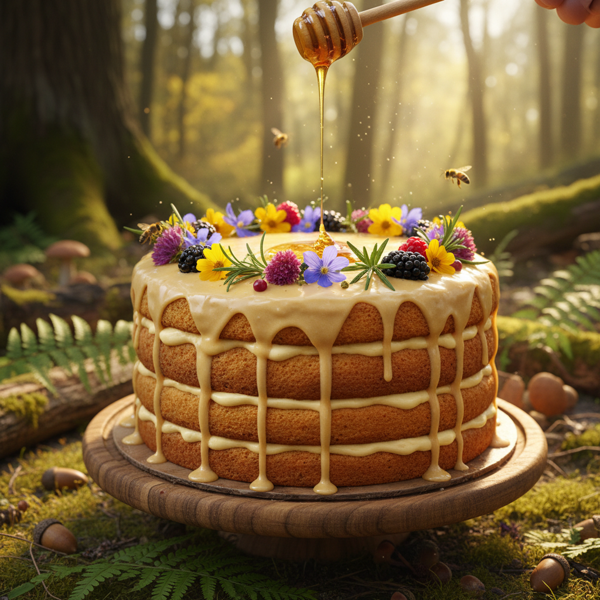 Luscious Forest Honey Cake recipe