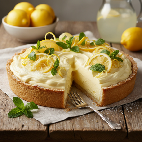 Luscious Lemon Cream Pie recipe