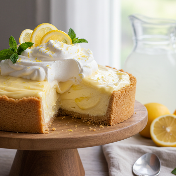 Luscious Lemonade Cream Pie recipe