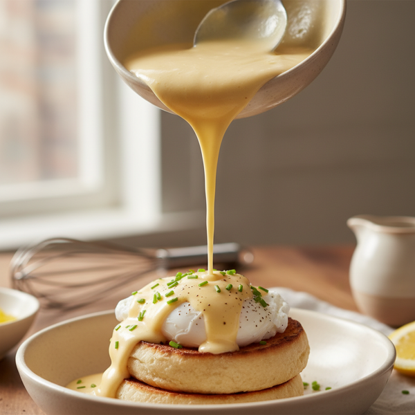 Luscious Light Hollandaise Sauce recipe