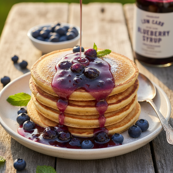 Luscious Low Carb Blueberry Syrup recipe