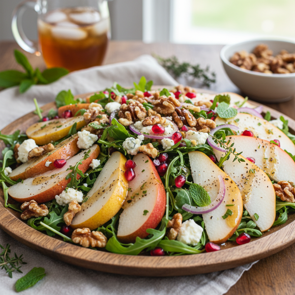 Luscious Pear Delight Salad recipe